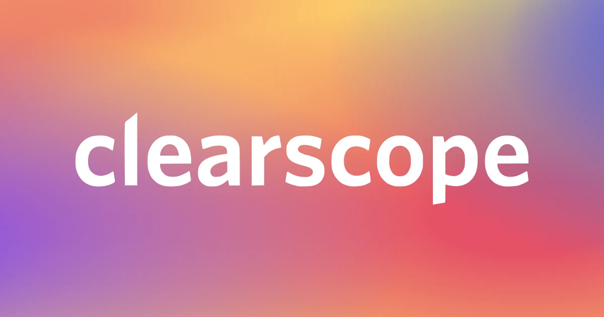 Clearscopeの公式画像