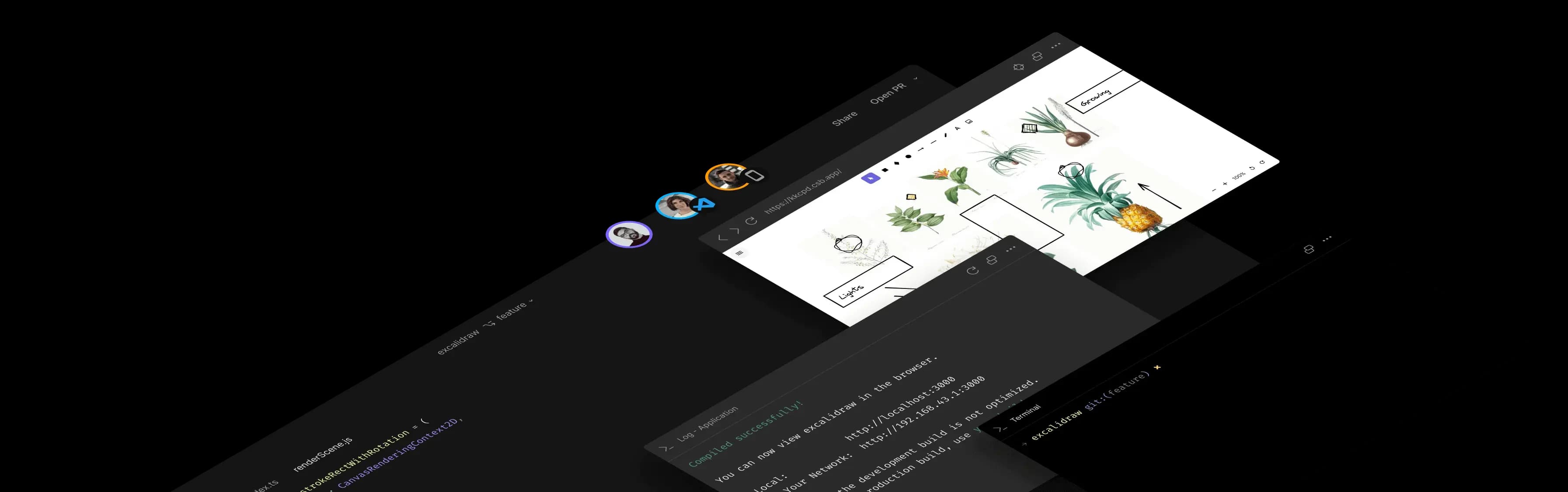 CodeSandboxの公式画像