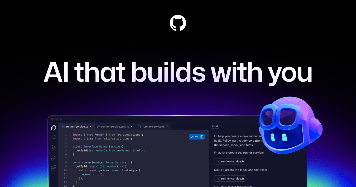 GitHub Copilotの公式紹介画像