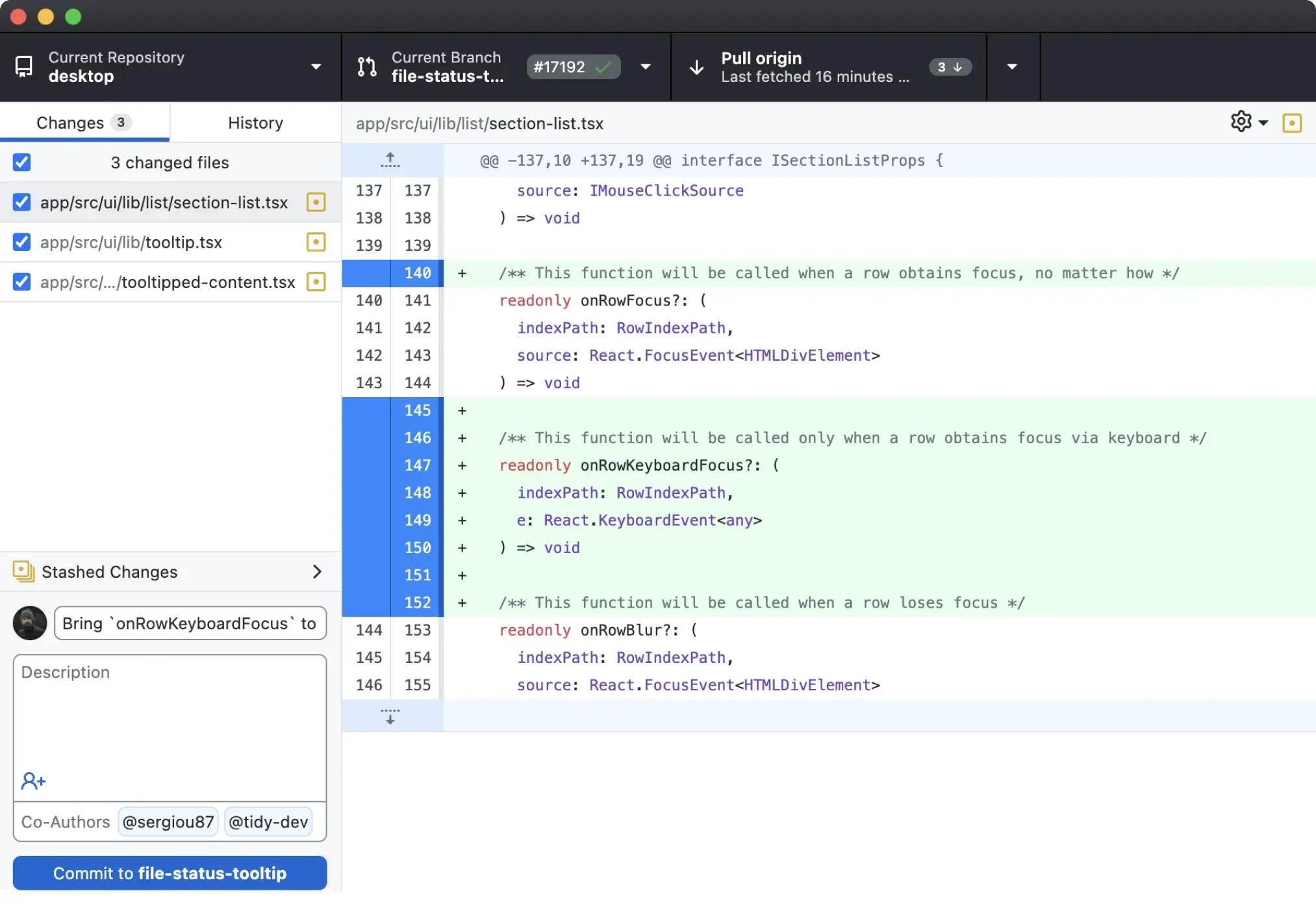 GitHub Desktopの公式画像