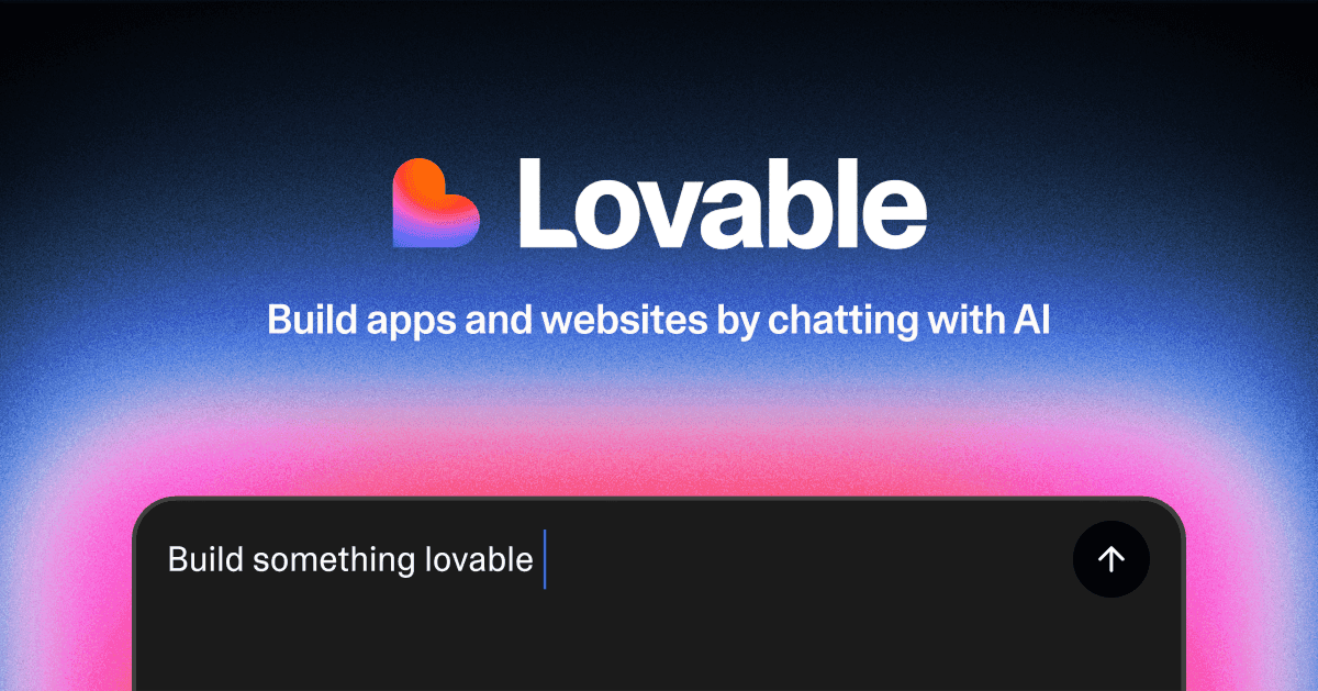 Lovableの公式紹介画像